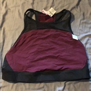 VS Pink high neck sports bra